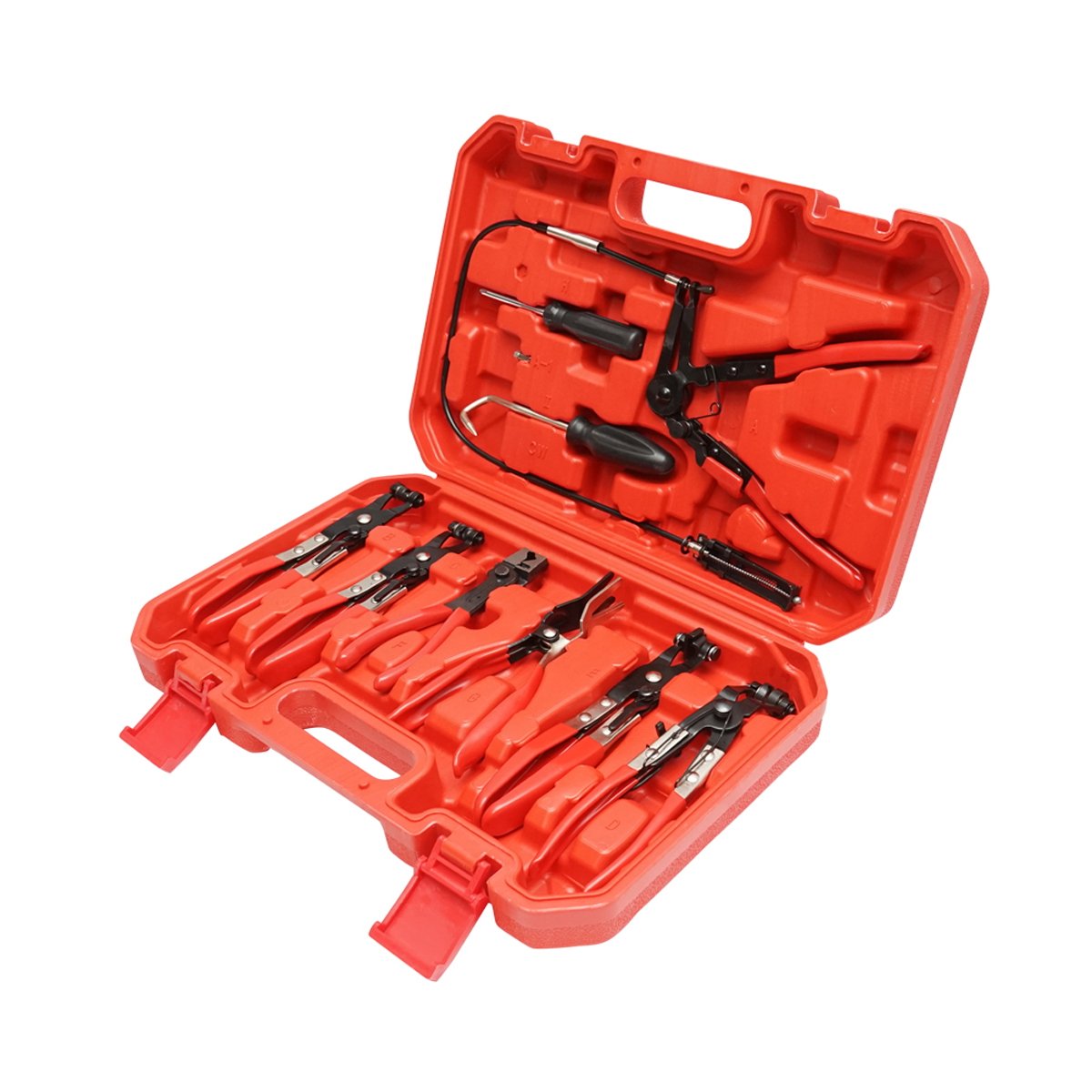 Trusa clesti pentru coliere furtun i9 piese Breckner Germany